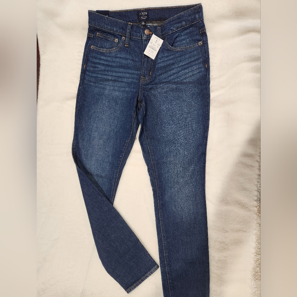 J. Crew 9" High-Rise Skinny Jeans, NWT, Size 26